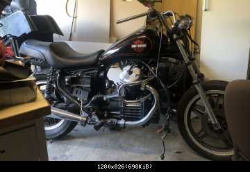 CX réservoir Harley