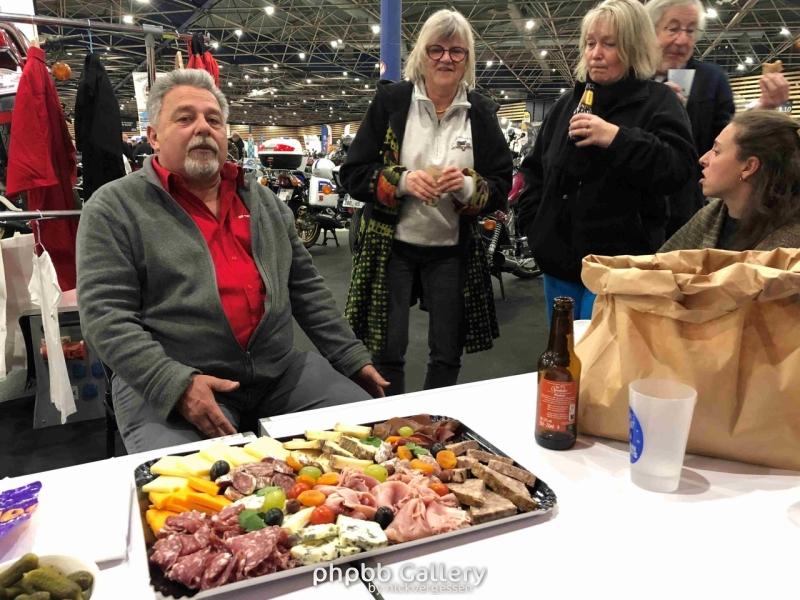 Plateau offert par le salon le samedi soir