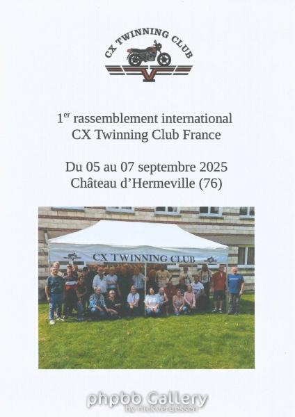 01 Page de garde 1er Rassemblement CX